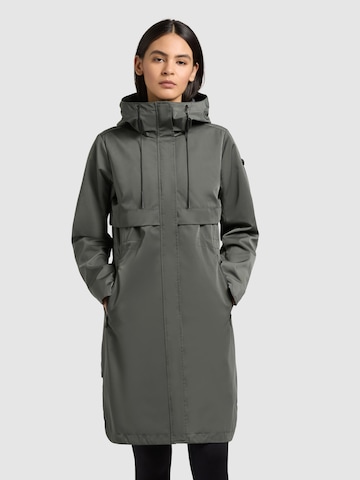 khujo Between-seasons coat 'Manao2' in Green