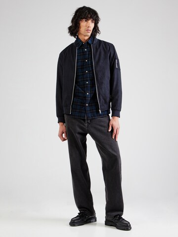 Coupe regular Chemise 'ONSNELSON' Only & Sons en noir
