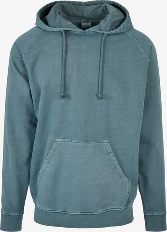 Urban Classics Sweatshirt in Blue: front