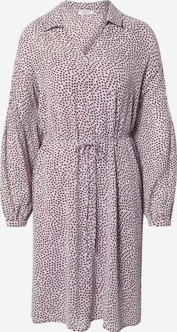 Robe MSCH COPENHAGEN en violet : devant