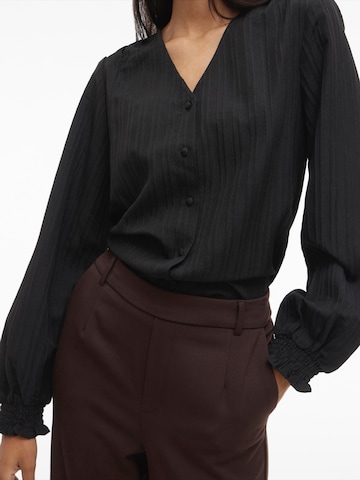 Chemisier 'VIELMA' VILA en noir