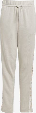 ADIDAS SPORTSWEAR Слим Спортивные штаны в Бежевый: спереди