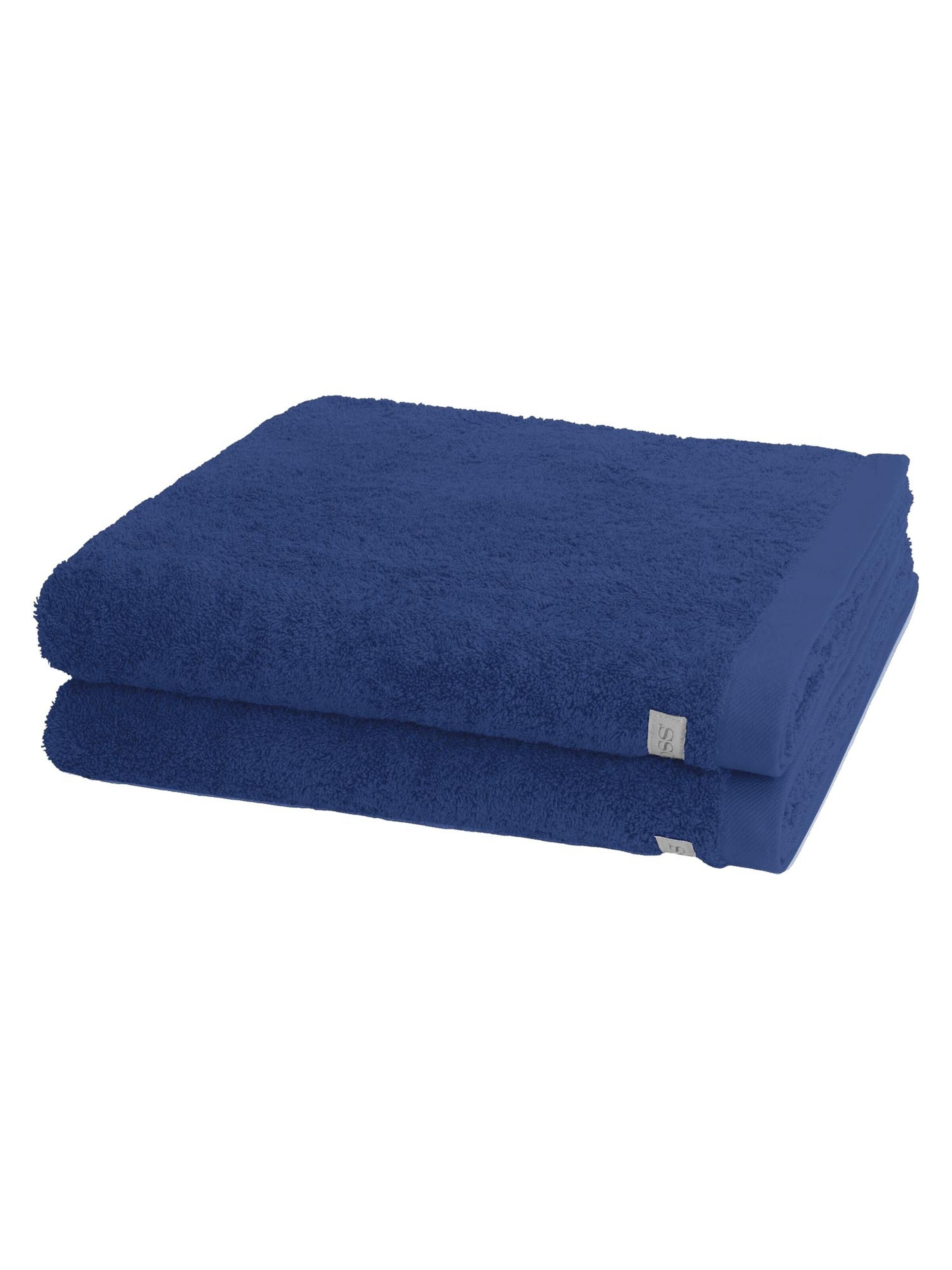 ROSS Handtuch 'Sinfonie'‌‌‌ in Blau: Vorderseite