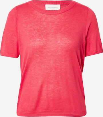 MSCH COPENHAGEN Tröja 'Rini Kobra' i röd: framsida