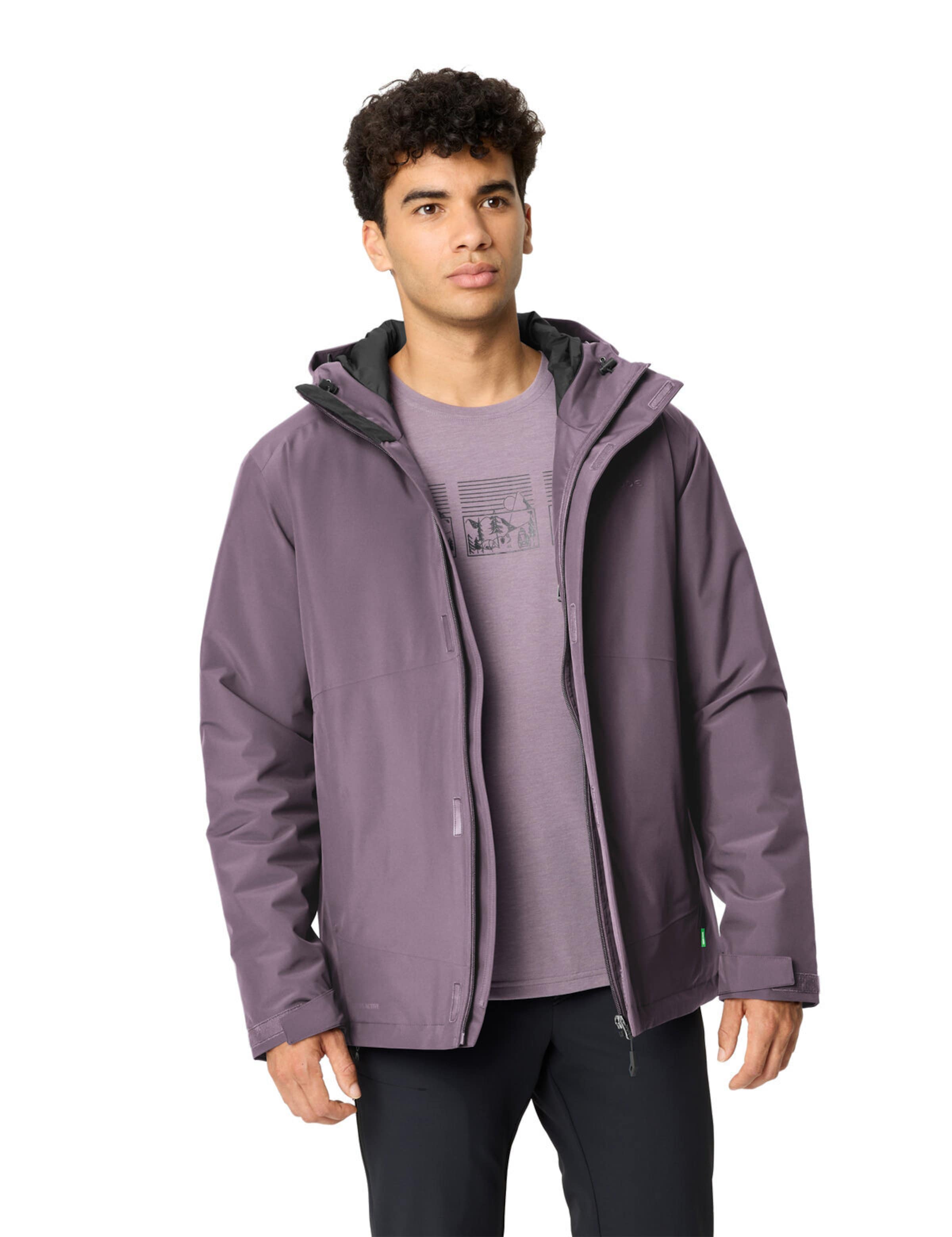 VAUDE Outdoorjas 'Rosemoor' in Lila