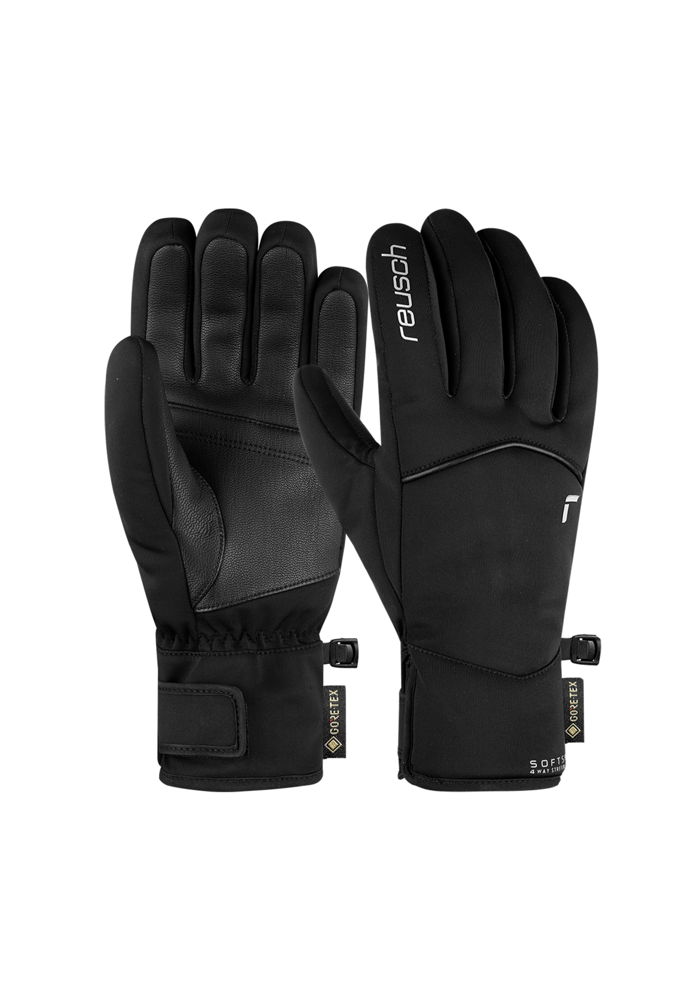 REUSCH Athletic Gloves 'Mia' in Black: front