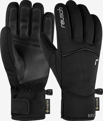 REUSCH Athletic Gloves 'Mia' in Black: front