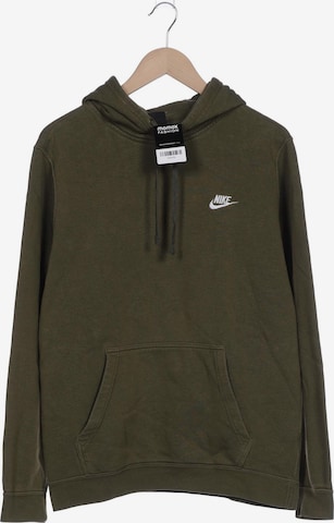 NIKE Kapuzenpullover M in Grün: predná strana