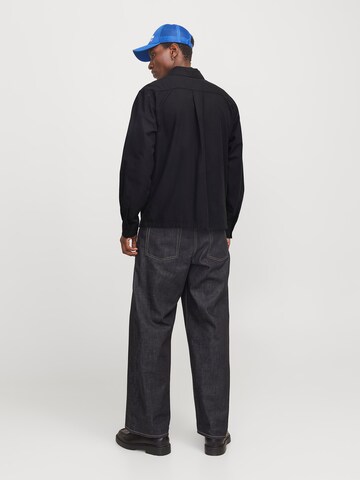 Comfort fit Camicia 'JJEURBAN EDGE' di JACK & JONES in nero