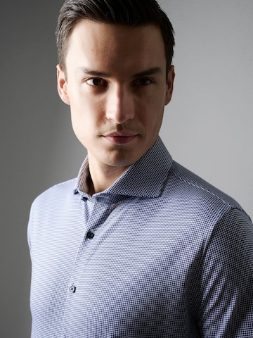 DESOTO Slim fit Button Up Shirt in Blue