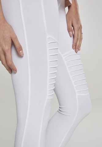 Urban Classics Skinny Leggings in White