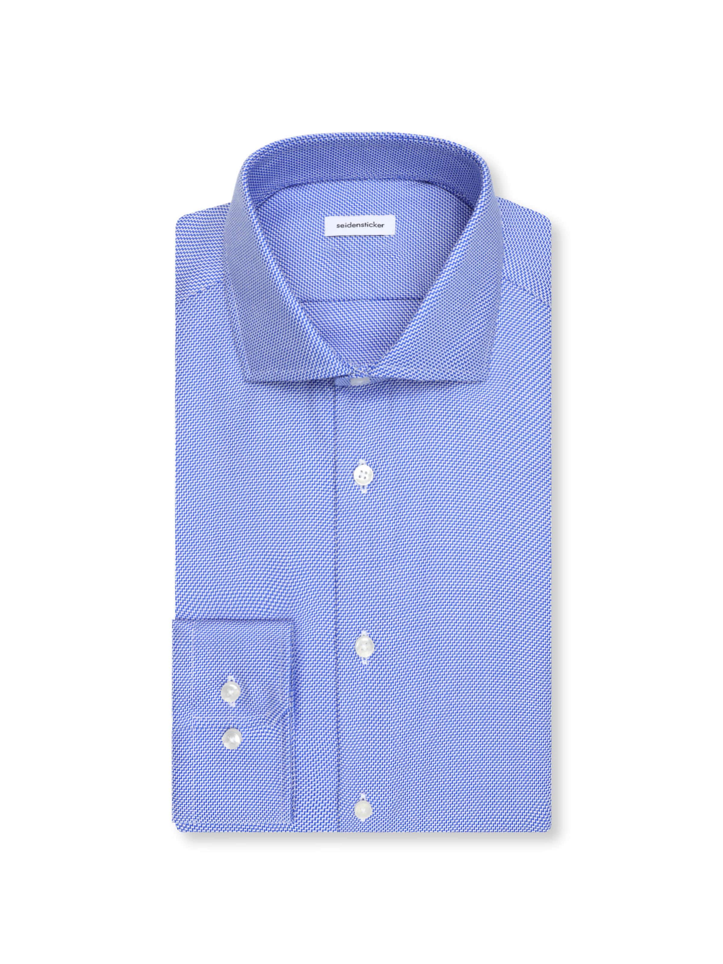 SEIDENSTICKER Slim fit Zakelijk overhemd 'Smart Classics' in Blauw