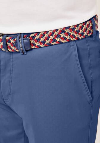 REDPOINT Slim fit Chino Pants in Blue