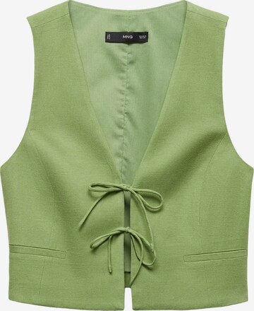 MANGO Gilet 'Lago' in Groen: voorkant