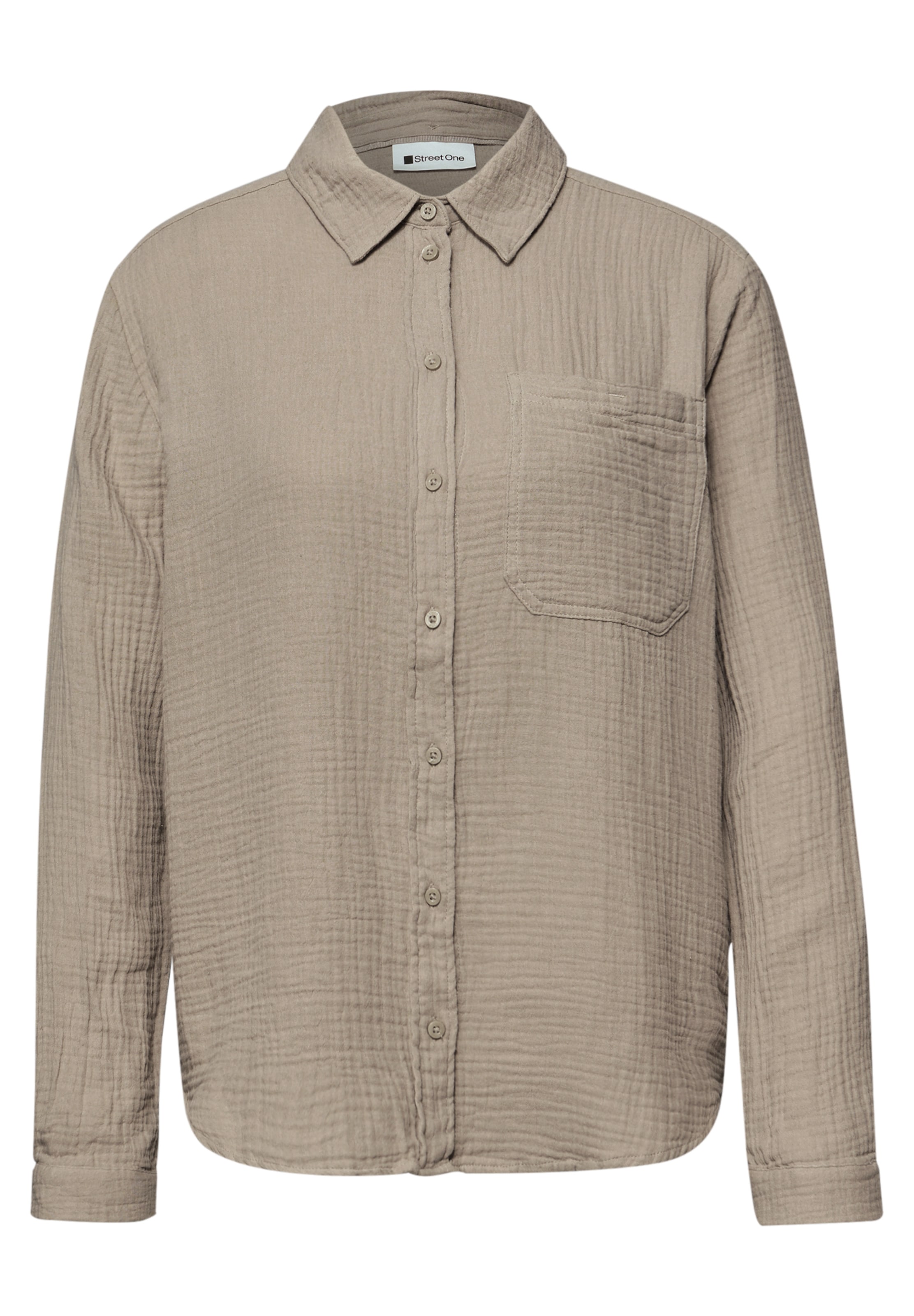 STREET ONE Blouse in Beige: front