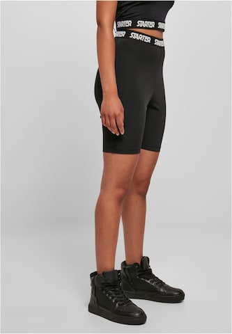 Coupe slim Pantalon de sport Starter Black Label en noir