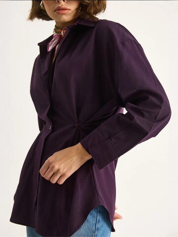 Chemisier Bianco Lucci en violet