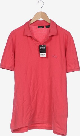 FILA Poloshirt L-XL in Pink: predná strana