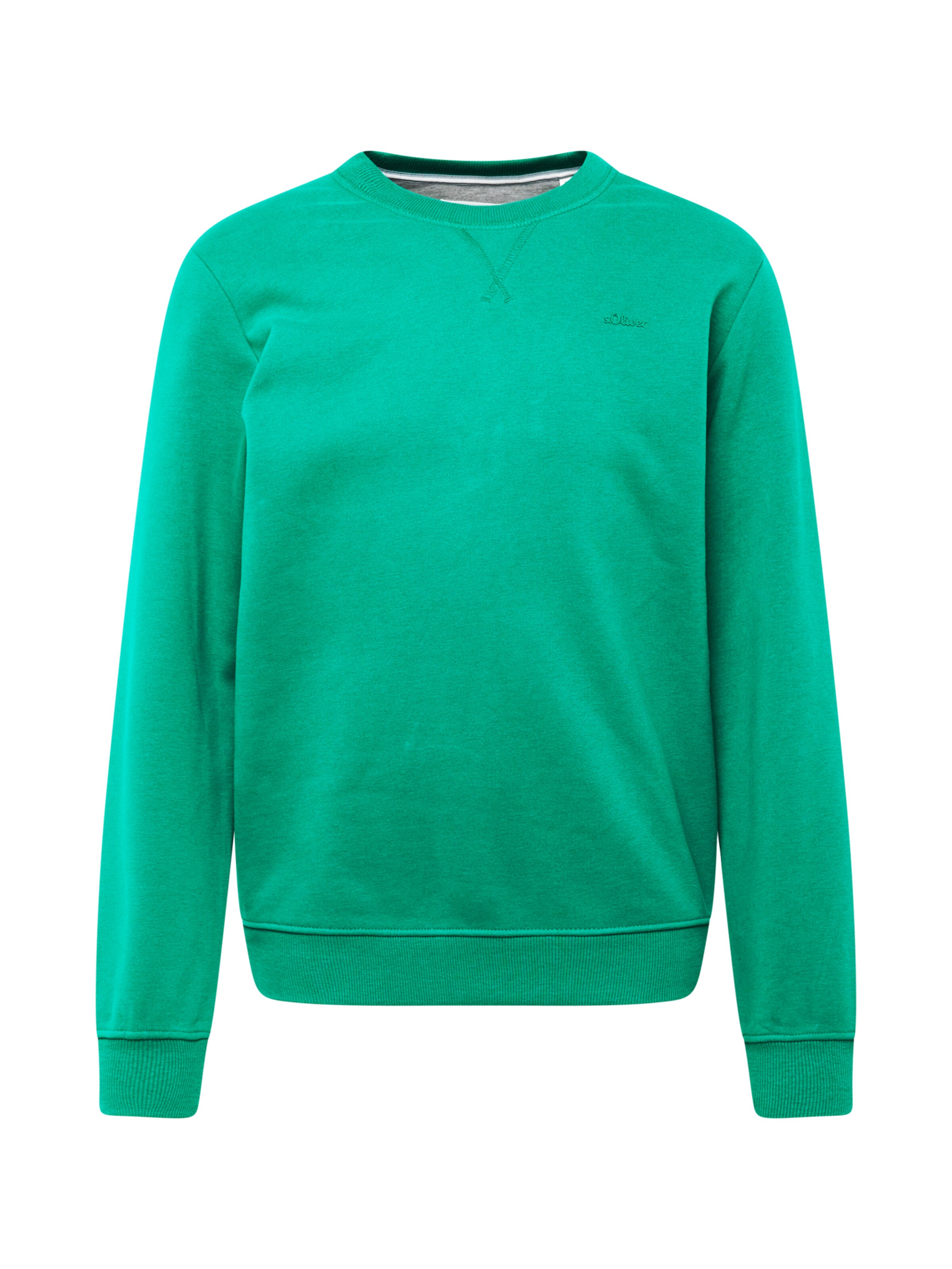 s.Oliver Sweatshirt in Green: front