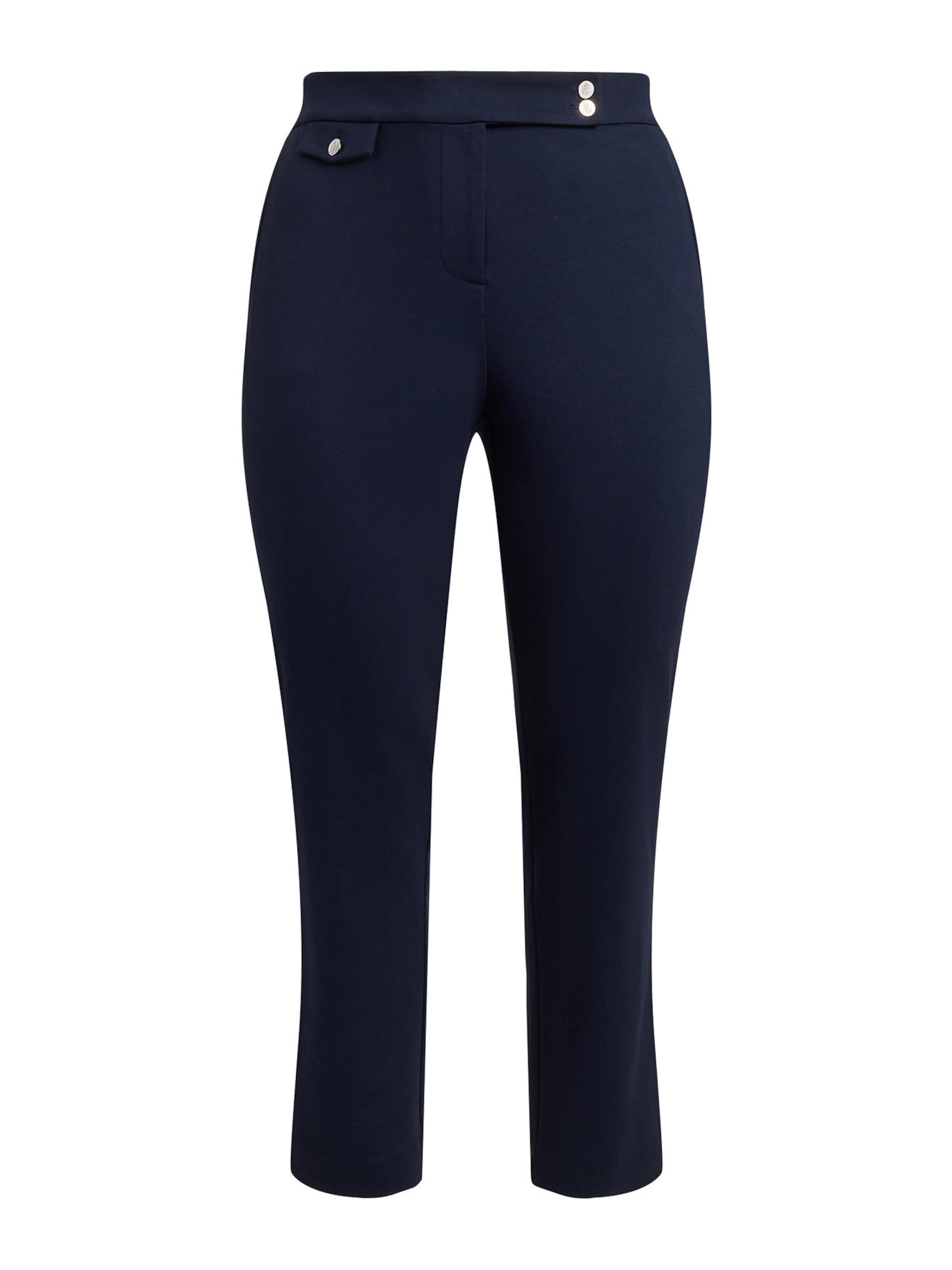 Lauren Ralph Lauren Plus Regular Broek &#x27;Zinlean&#x27; in Blauw: voorkant