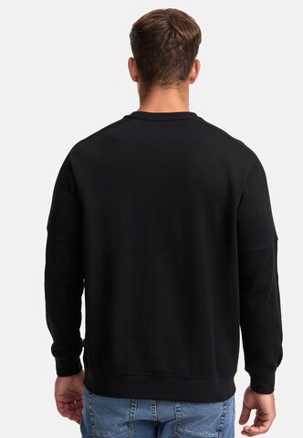 Sweat-shirt 'INCliver' INDICODE JEANS en noir