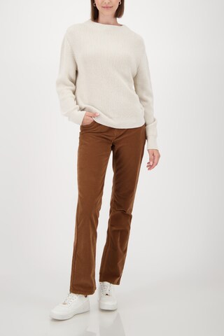 monari Pullover 'Ciao Bella' in Weiß