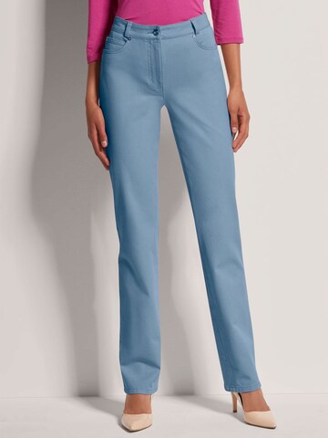 Coupe slim Jean MADELEINE en bleu