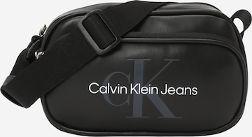 Geantă de umăr de la Calvin Klein Jeans pe negru: față