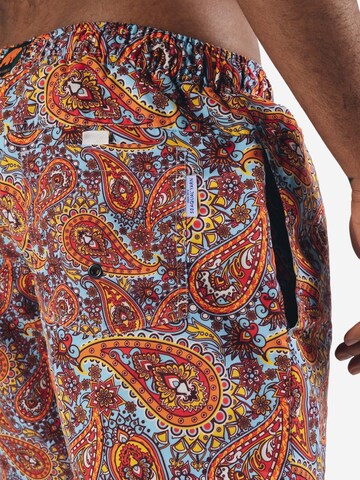 Shorts de bain ' SEAQUAL®YARN SWIM TRUNKS ' Trendsplant en bleu