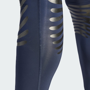 ADIDAS PERFORMANCE - Calentador de piernas 'Adizero Control Sleeves' en azul