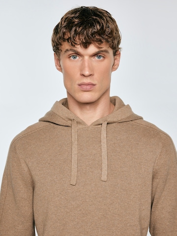 Sweat-shirt ' HOODSY ' BIG STAR en beige