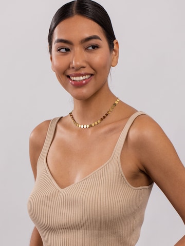 PURELEI Necklace 'Kalani' in Gold: front