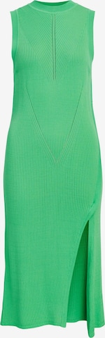 OBJECT Knitted dress 'Bianka' in Green: front