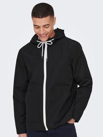 Only & Sons - Chaqueta de entretiempo en negro
