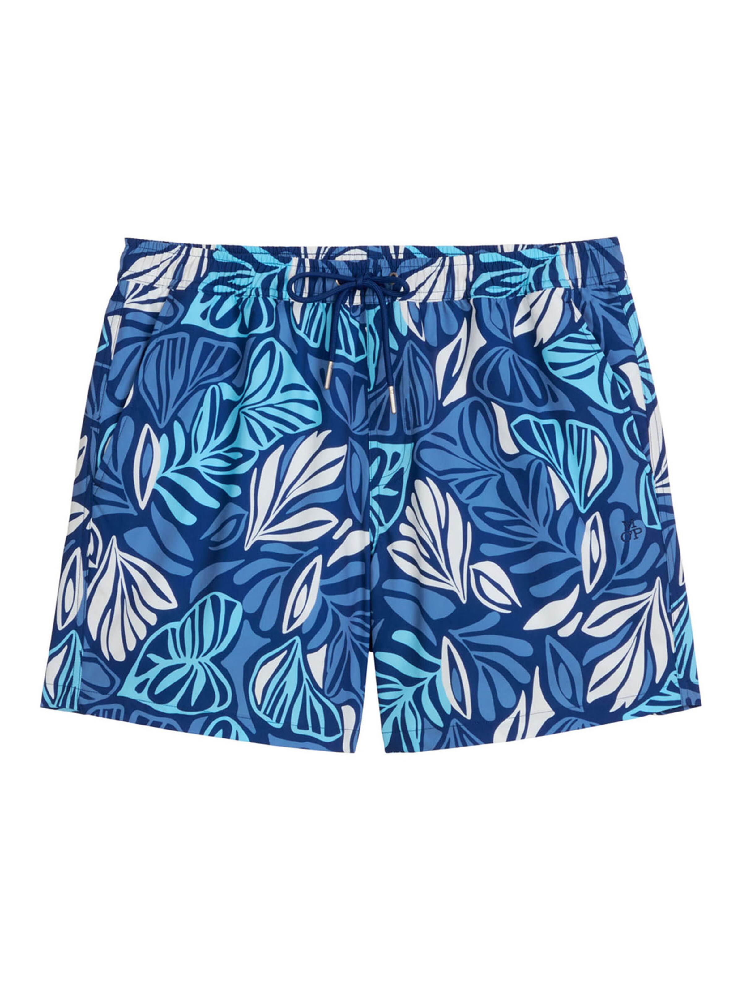 Marc O'Polo Zwemshorts ' Woven ' in Blauw: voorkant