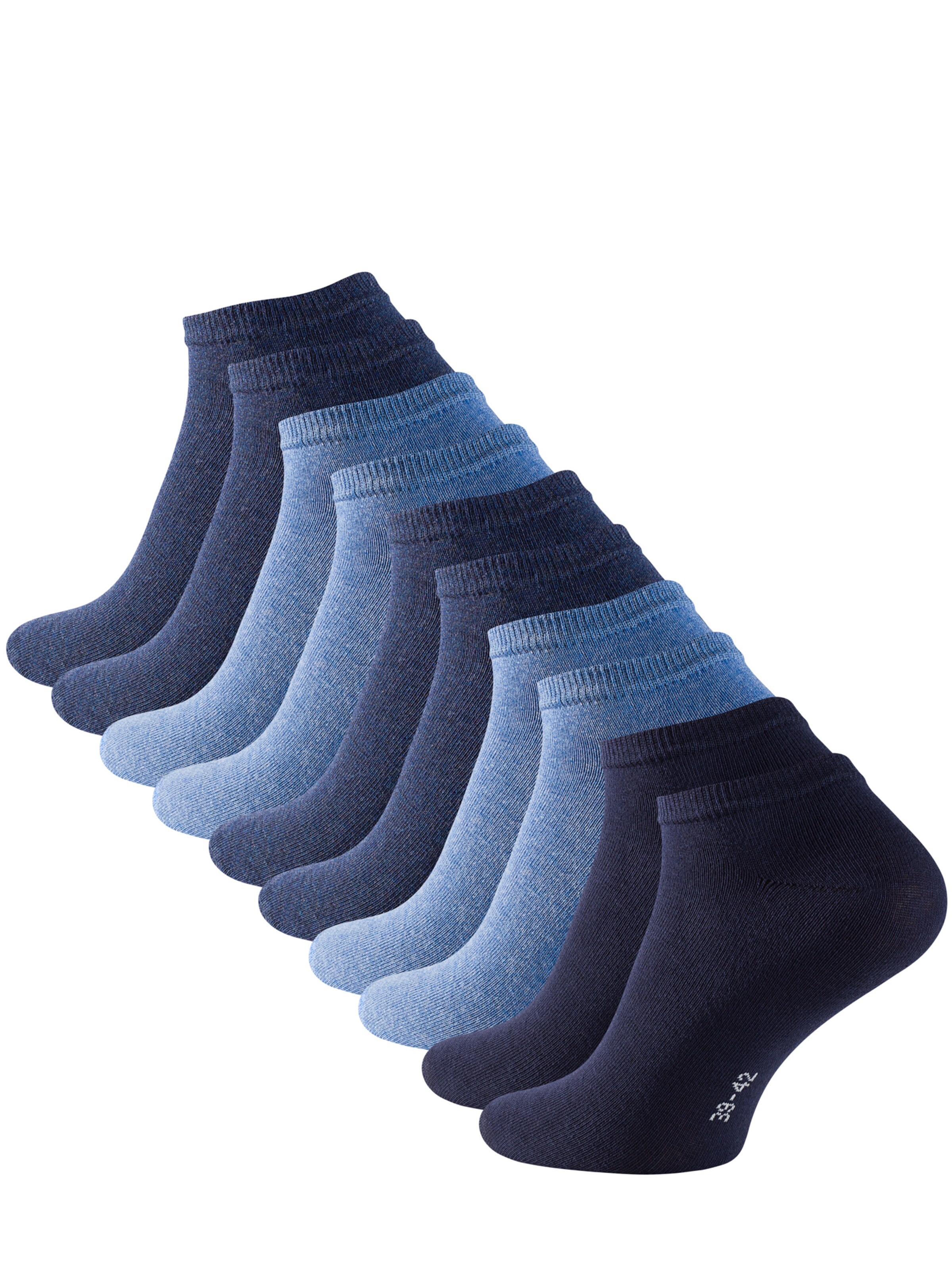 Cotton Prime Socken in Blau: Vorderseite