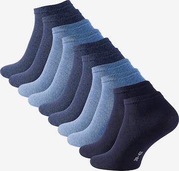 Cotton Prime Socken in Blau: Vorderseite