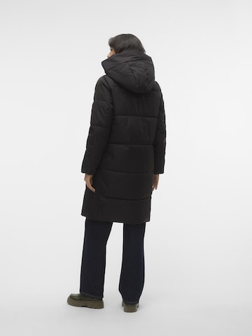 VERO MODA Vinterfrakke i sort