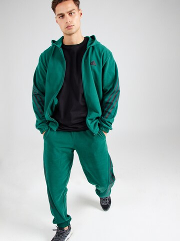 ADIDAS SPORTSWEAR Athletic fleece jacket 'FI WTR FZ' in Green