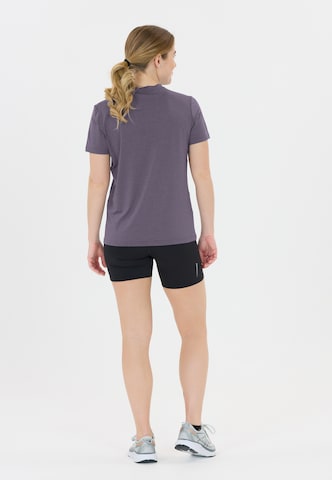 ENDURANCE Functioneel shirt 'WANGE MELANGE' in Lila