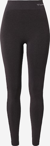 HummelTehničke hlače 'Ci' - crna boja: prednji dio