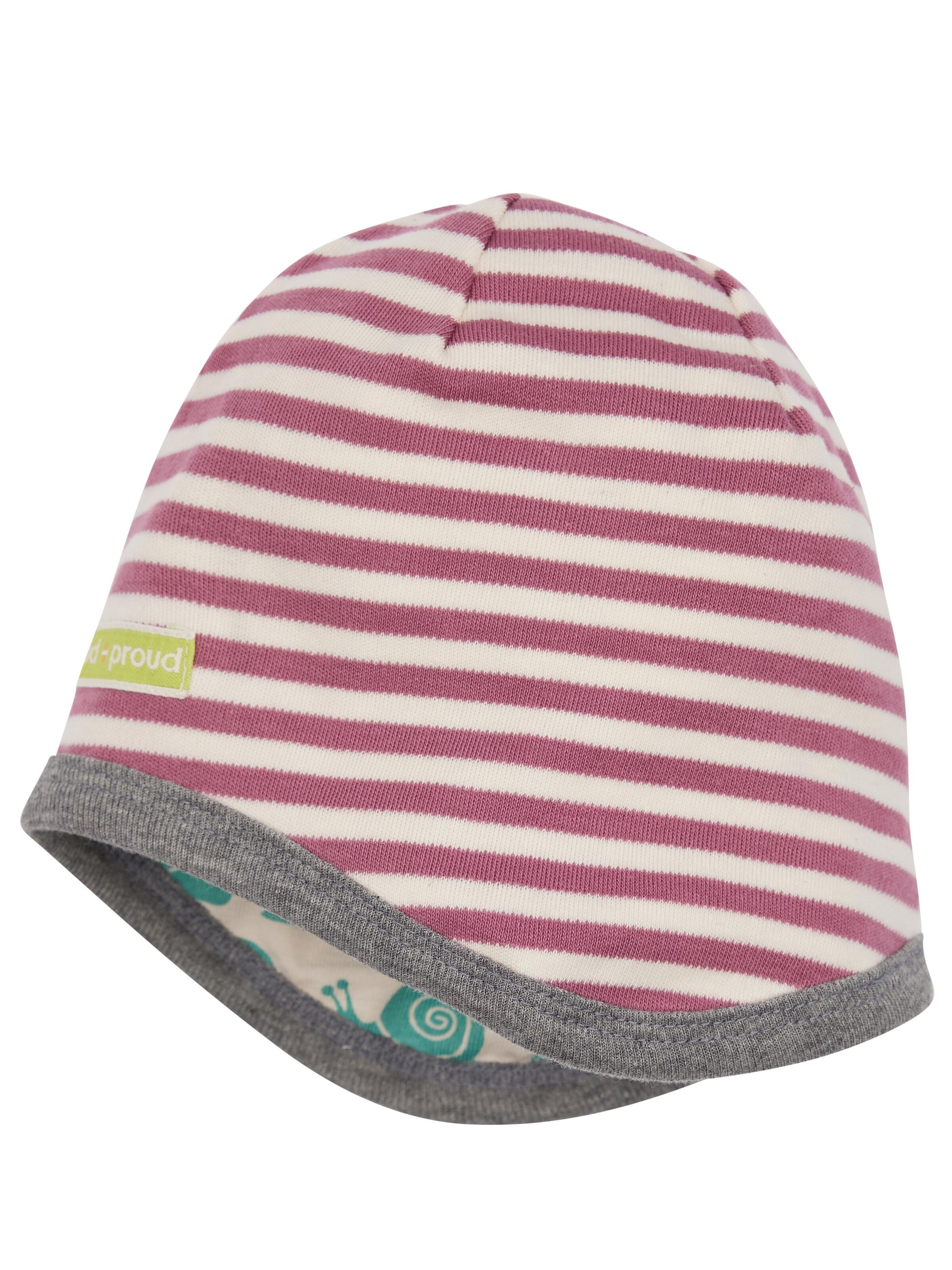 loud + proud Beanie in Purple: front