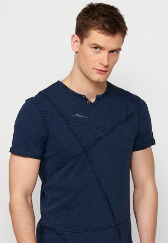 KOROSHI T-Shirt in Blau