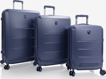 Heys Kofferset in Blau: Vorderseite