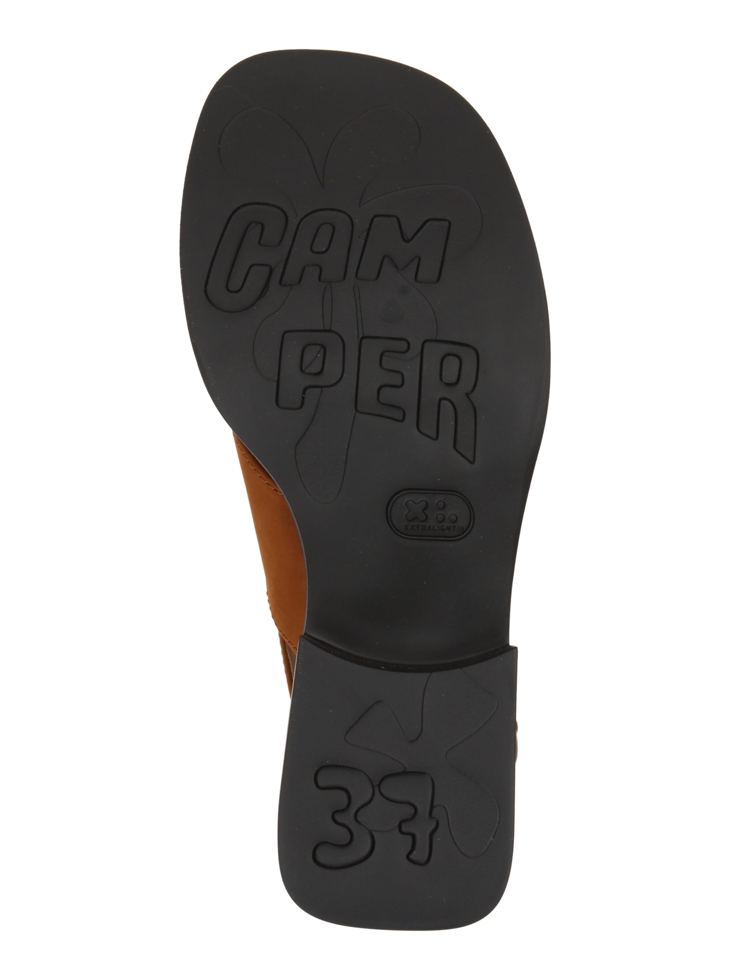 CAMPER Sandaal 'Dana', värv pruun