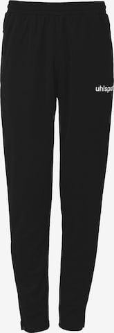 UHLSPORT Športne hlače | črna barva: sprednja stran