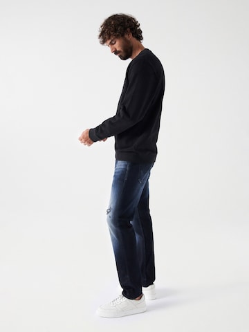 Salsa Jeans Sweatshirt in Schwarz