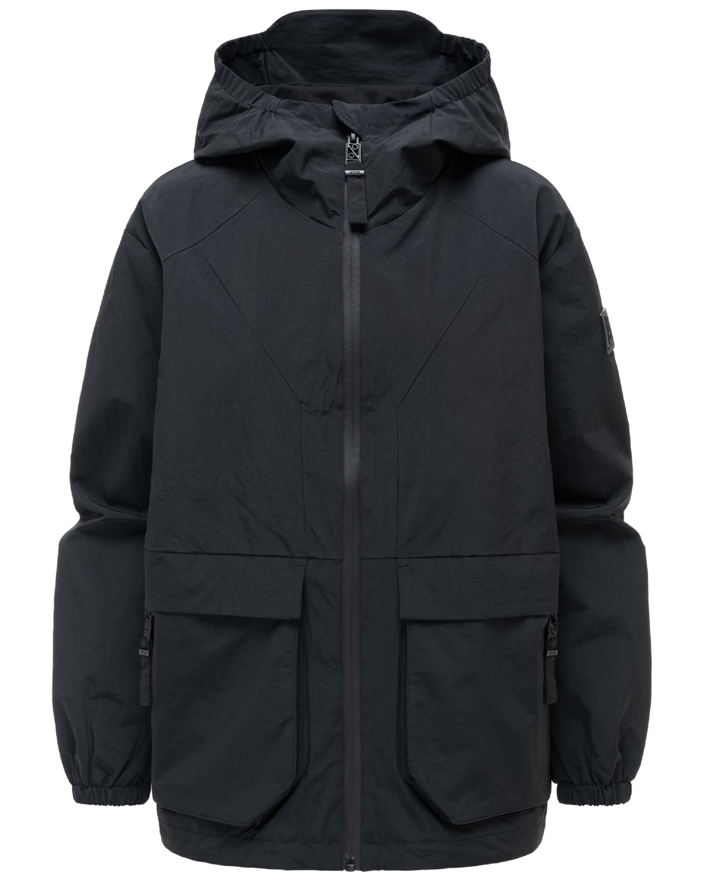 Veste mi-saison 'Donnerwetter 14' NAVAHOO en noir : devant