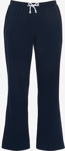 Pantalon Ulla Popken en bleu : devant