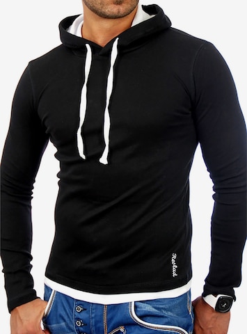 Reslad Shirt 'RS1003' in Schwarz: Vorderseite